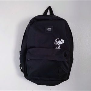 Vans x Peanuts collaboration Snoopy backpack